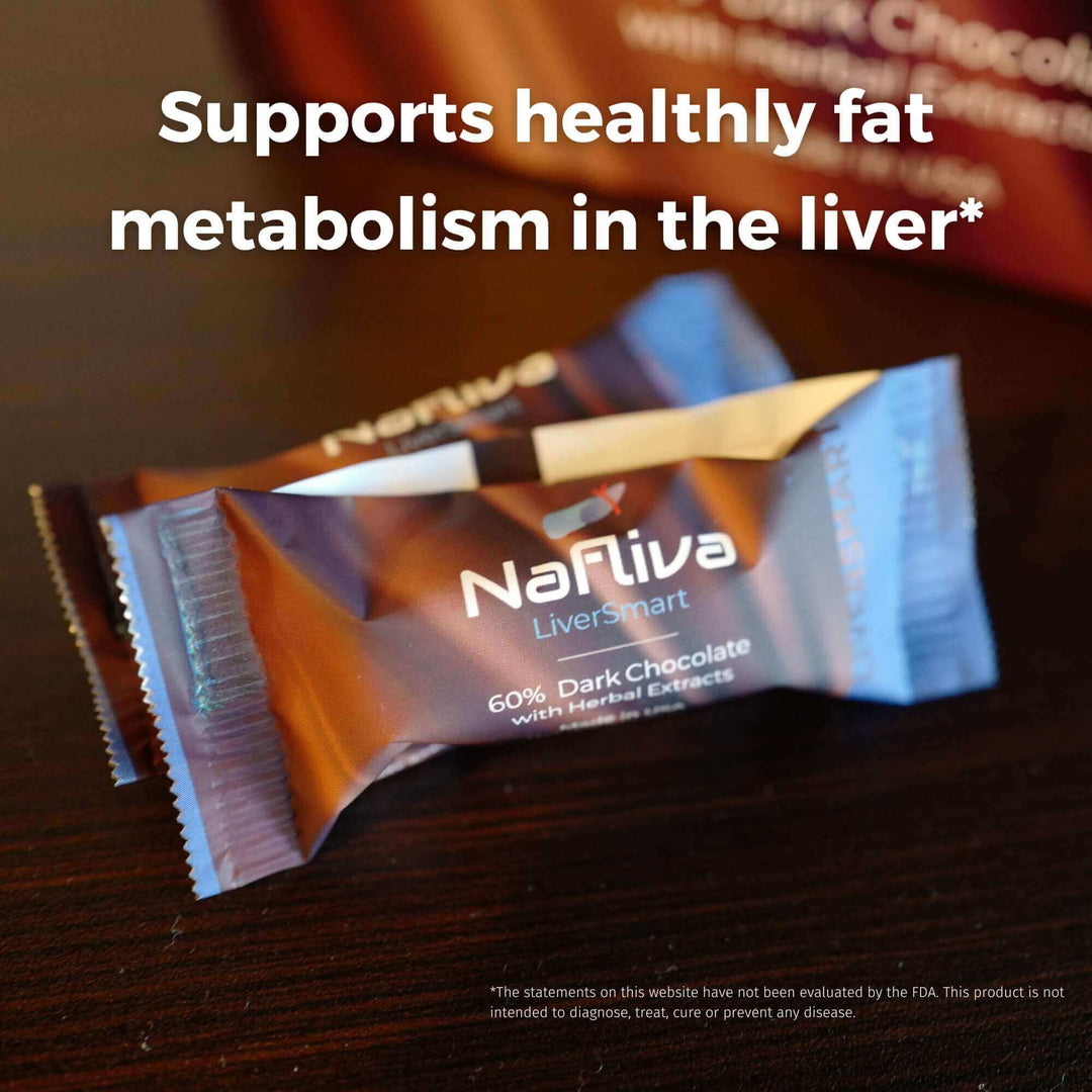 Nafliva LiverSmart | Nafliva Chocolate | The Delicious Daily Liver Health Essential