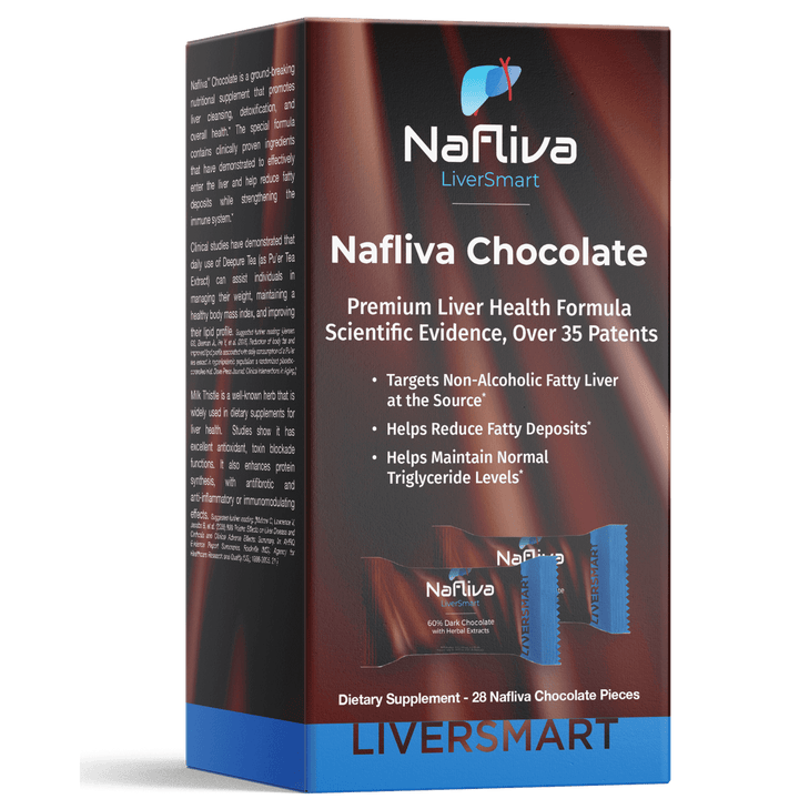 Nafliva LiverSmart - Dark Chocolate with Peppermint Flavor